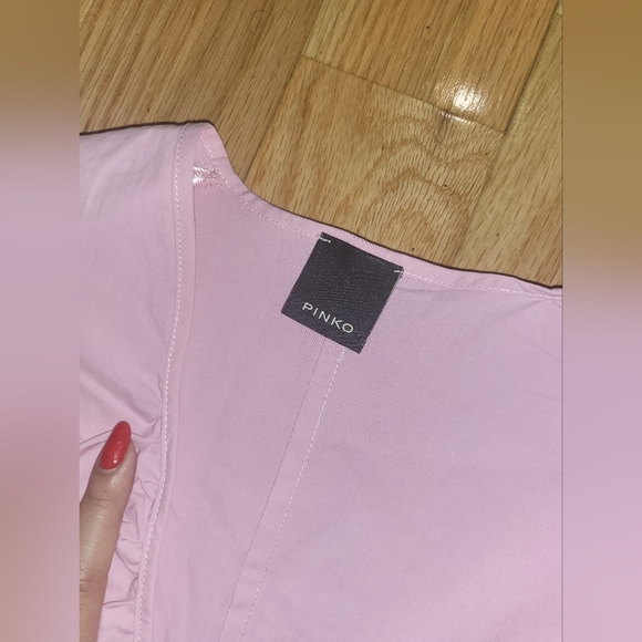 5. NWT PINKO CAROLINA BLUSA SIZE 42 / US MEDIUM - Picture 4 of 6
